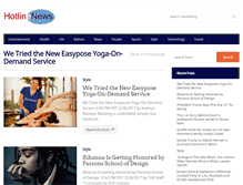 Tablet Screenshot of hotlinenews.com